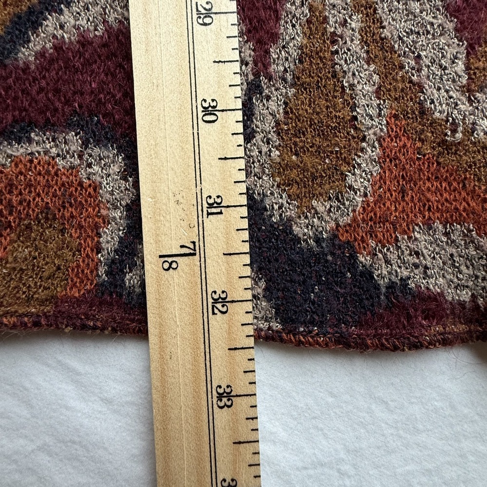 Vintage Missoni Sport‎ Scarf Reversible Abstract Floral Linen Blend (Flaw) 65x15 - Picture 10 of 16